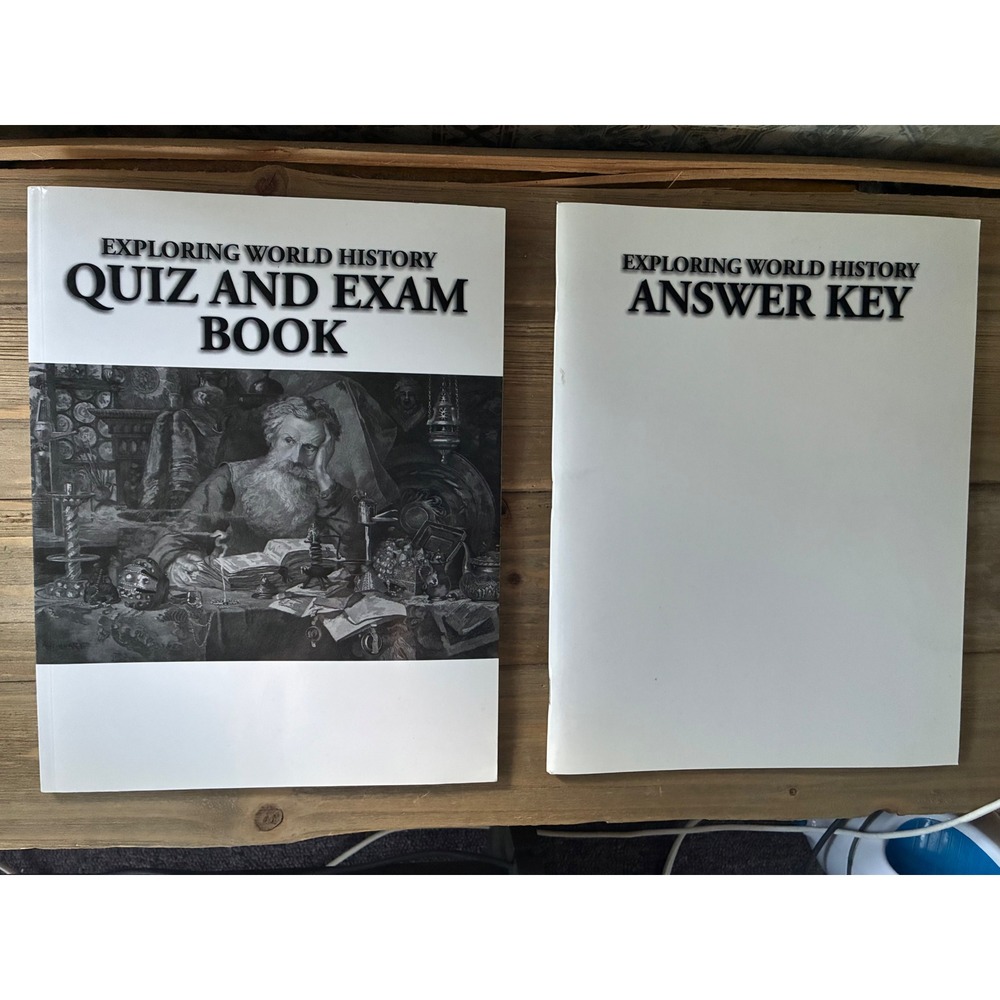 Exploring World History Quiz and Exam Book and Answer Key Notgrass‎ History Set